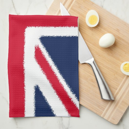 Britse vlag theedoek (Quarter Fold)