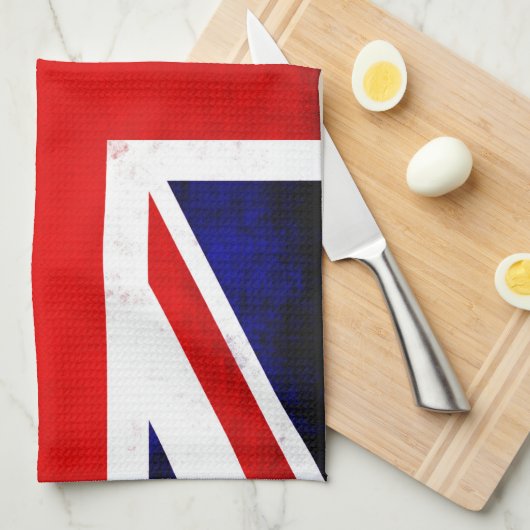 Britse vlag theedoek (Quarter Fold)