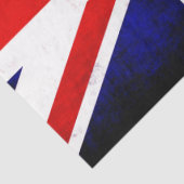 Britse vlag tissuepapier (Detail)