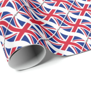 Britse vlag Unie Jack Wrapping Paper Cadeaupapier