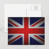 Britse vlag Union Jack Briefkaart (Voorkant / Achterkant)