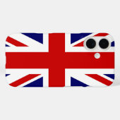Britse vlag Union Jack Case-Mate iPhone Case (Achterkant (horizontaal))