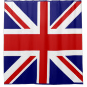 britse vlag union jack douchegordijn (Voorkant)