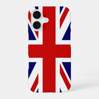 Britse vlag Union Jack iPhone 16 Hoesje