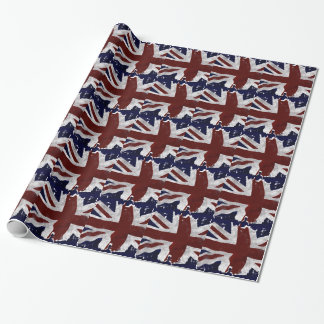 Britse vlag, Union Jack, Patriottisch ontwerp Cadeaupapier