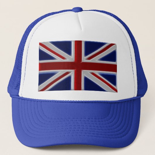 Britse vlag, Union Jack, Patriottische Brit Trucker Pet (Voorkant)
