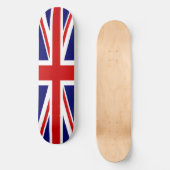 Britse vlag Union Jack Persoonlijk Skateboard (Voorkant)