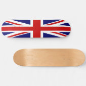 Britse vlag Union Jack Persoonlijk Skateboard (Horizontaal)