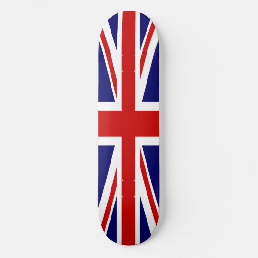Britse vlag Union Jack Persoonlijk Skateboard (Voorkant)