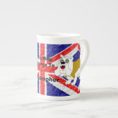 Britse vlag van Bulldog Union Porselein Kop (Voorkant rechts)