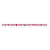 Britse vlag & Verenigd Koninkrijk Big Ben London/s Grosgrain Lint (Voorkant)