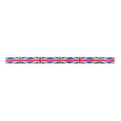 Britse vlag & Verenigd Koninkrijk Big Ben London/s Satijnen Lint (Voorkant)