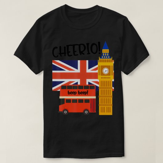 Britse vlag Verenigd Koninkrijk Citroenreis B T-shirt (Design voorkant)