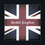 Britse vlag & Verenigd Koninkrijk/sport Verenigd  Magneet<br><div class="desc">Fridge Magnets:  Britse vlag & Verenigd Koninkrijk (Groot-Brittannië) - hou van mijn land,  reizen,  vakantie,  patriotten / sportfans - Vlag staat ook bekend als "union jack" (Engeland)</div>