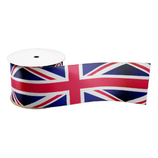  Britse vlag & Verenigd Koninkrijk/sport Verenigd  Satijnen Lint