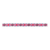 Britse vlag & Verenigd Koninkrijk/vakbondsaanslui Satijnen Lint (Voorkant)