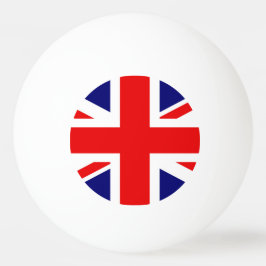 Britse Vlag Verenigd Koninkrijk van Engeland Pingpongbal
