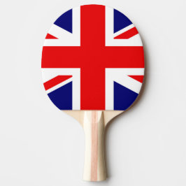 Britse Vlag Verenigd Koninkrijk van Engeland Tafeltennisbatje