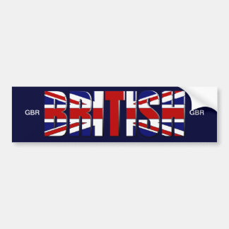 Britse vlag Verenigd Koninkrijk Wales Bumpersticker