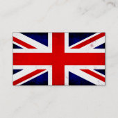 Britse vlag visitekaartje (Voorkant)