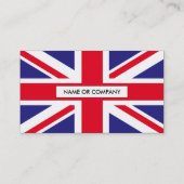 britse vlag visitekaartje (Achterkant)