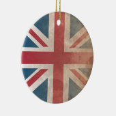 Britse vlag (VK, Groot-Brittannië of Engeland) Keramisch Ornament (Rechts)