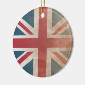 Britse vlag (VK, Groot-Brittannië of Engeland) Keramisch Ornament (Links)