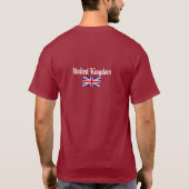 Britse vlag, vlag van het Verenigd Koninkrijk T-shirt (Achterkant)