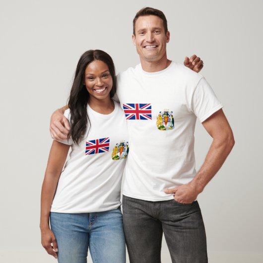 Britse vlag voor Zuidpoolgebied T-Shirt (Unisex)