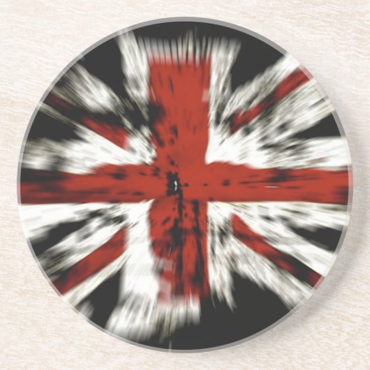 Britse vlag zandsteen onderzetter (Voorkant)