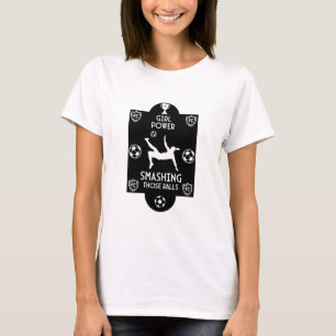 Britse voetbal voor vrouwen t-shirt