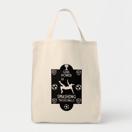 Britse voetbal voor vrouwen tote bag (Voorkant)