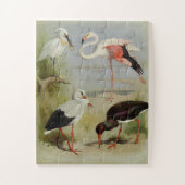 Britse vogels, kunstillustraties legpuzzel (Verticaal)