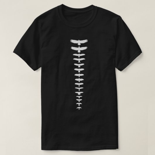 Britse vogels van Prey White T-shirt (Design voorkant)