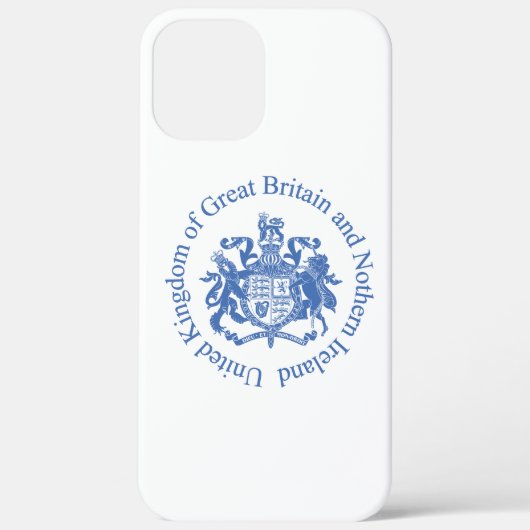 Britse wapenschild Case-Mate iPhone case (Achterkant)