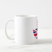 Britse wapenschild koffiemok (Links)