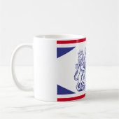 Britse wapenschild koffiemok (Links)
