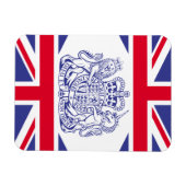 Britse wapenschild magneet (Horizontaal)