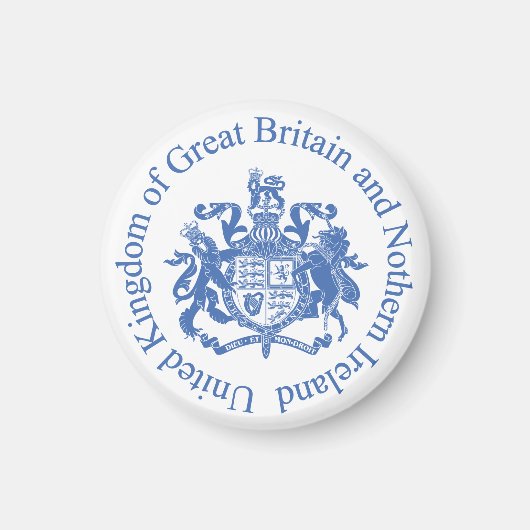 Britse wapenschild magneet (Voorkant)