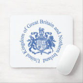 Britse wapenschild muismat (Met muis)