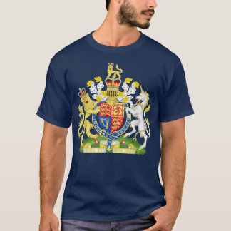Britse wapenstilstand Heraldic Royal Souvenir voor T-shirt