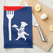 Britse worst en mash keuken theedoek (Quarter Fold)