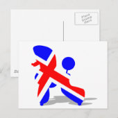 Britt poedel briefkaart (Voorkant / Achterkant)