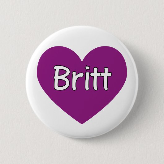Britt Ronde Button 5,7 Cm (Voorkant)