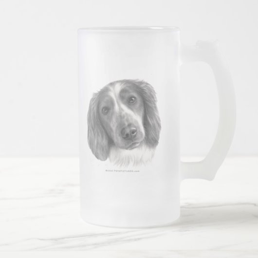 Britt, Welsh Springer Spaniel Matglas Bierpul (Rechts)