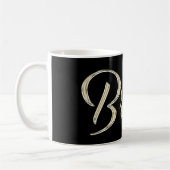 Britta white gold Handwriting Tasse Kaffeetasse Koffiemok (Links)