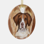 Brittany Angel Keramisch Ornament (Rechts)