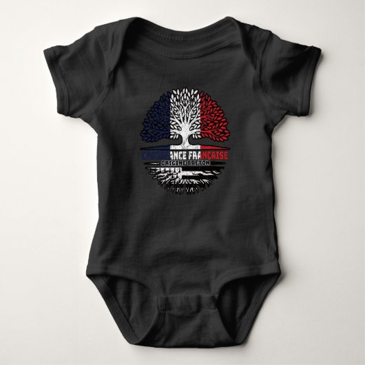 Brittany Breton French Tree Roots Flag Romper (Voorkant)