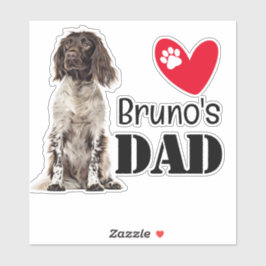 Brittany Dad Personalized Sticker