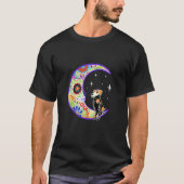 Brittany Dia De Los Muertos Skeleton T-shirt (Voorkant)
